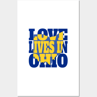 Love Lives in Ohio Posters and Art